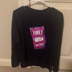 Navy Taco Bell Sweatshirt